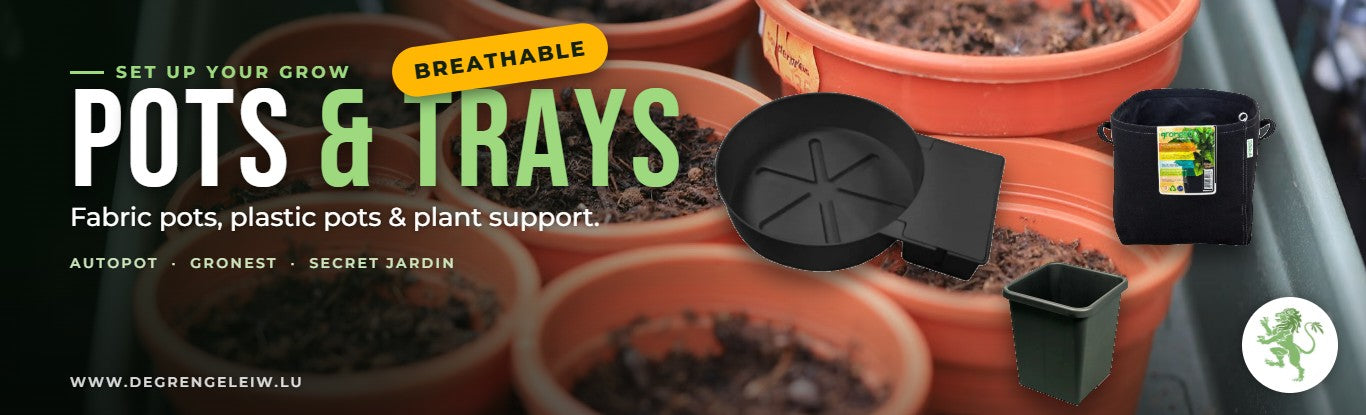 Grow Shop — Pots & Plateaux