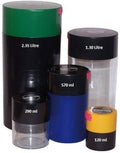 Tightvac airtight storage container with push-button vacuum seal lid