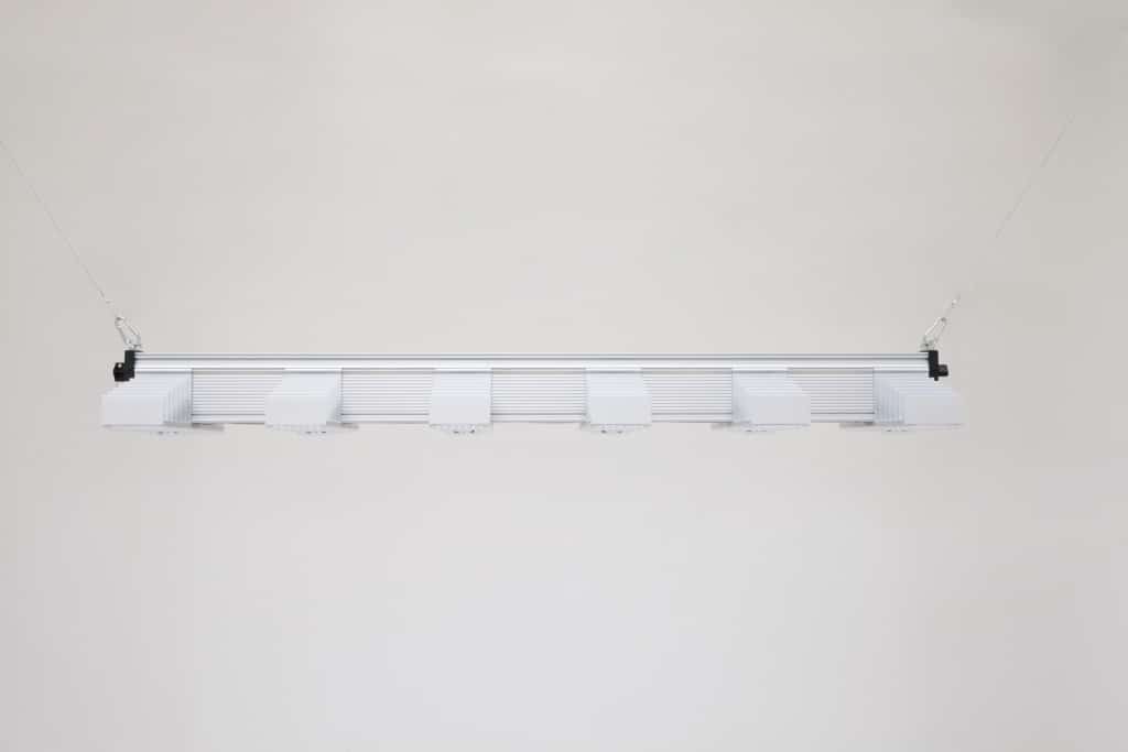 Sanlight EVO 6-120 1.5 grow light detail of the LED bars and secondary optics