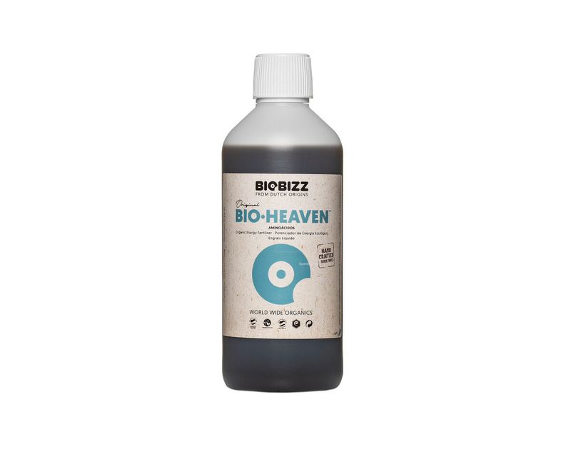 Biobizz Bio-Heaven 500ml bottle of organic plant energy booster with amino acids