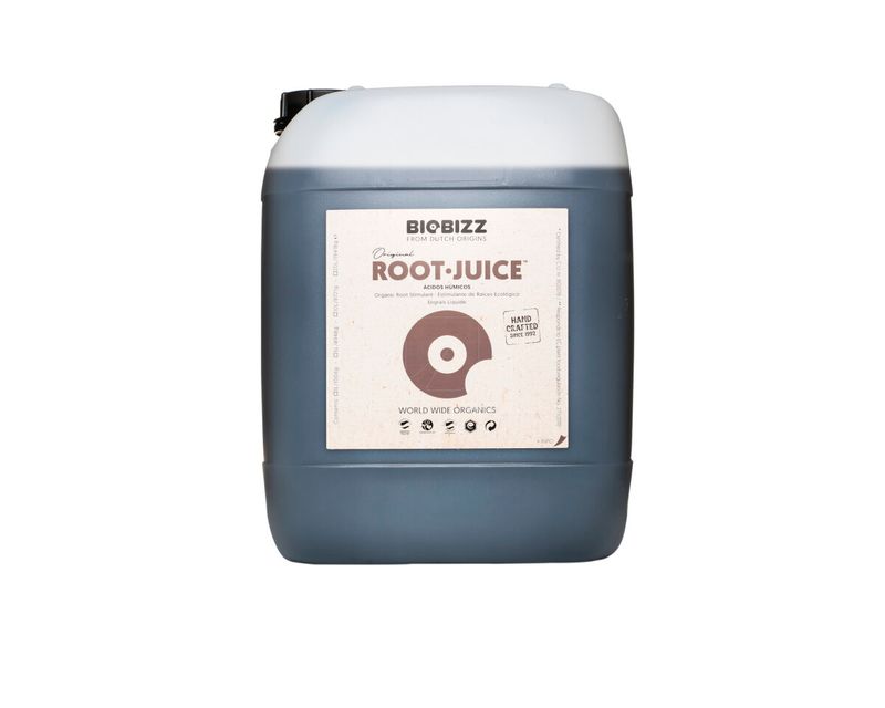 Biobizz Root Juice 10L canister of organic root stimulator for professional growers