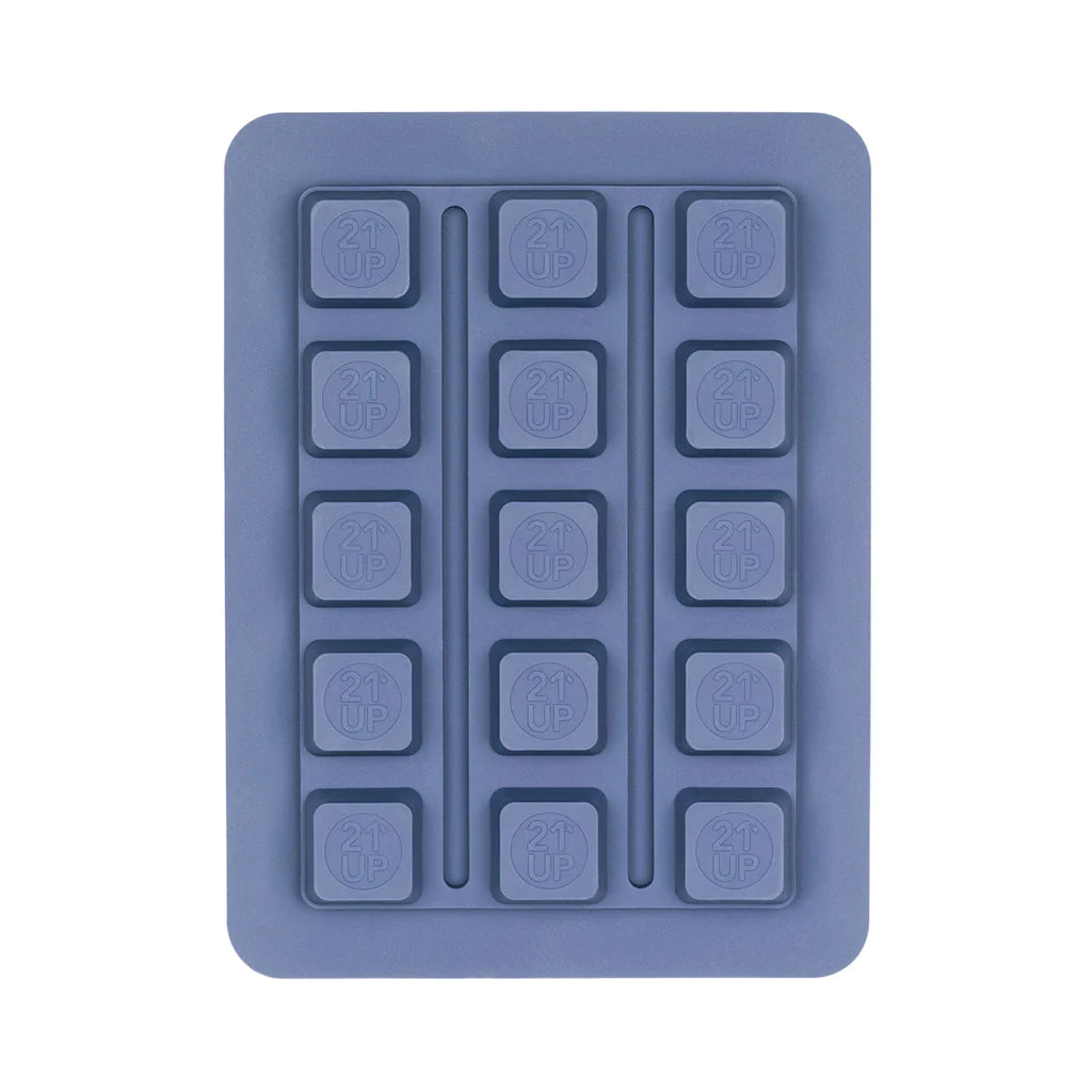 Magical Gummy Moulds 8mL tray filled with finished gummies