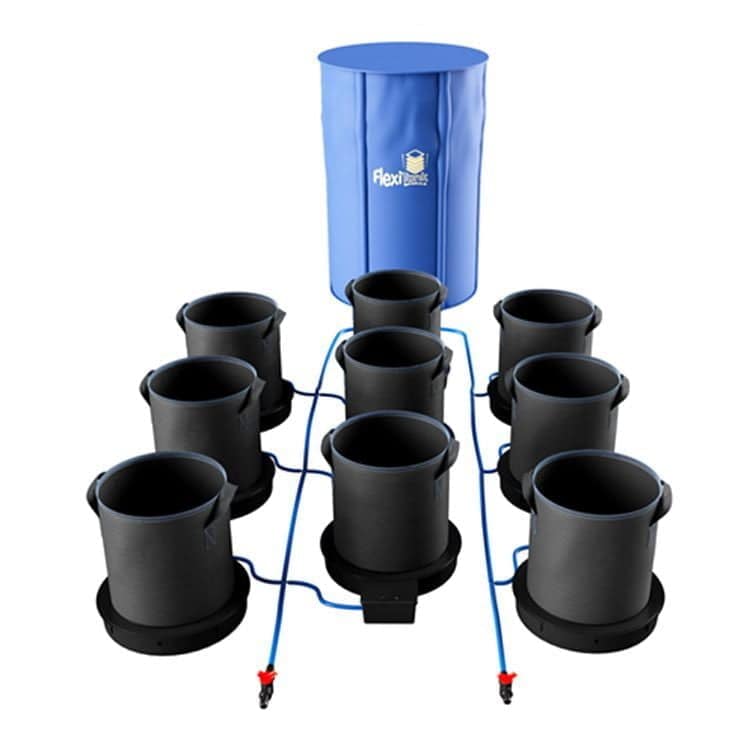 AutoPot 1Pot XXL FlexiPot 35L filled with growing medium