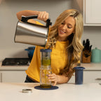 Magical Filter Press with plunger and cleaning brush included