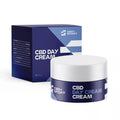 CBD + Sport Day Cream SPF 15 jar with packaging, front view