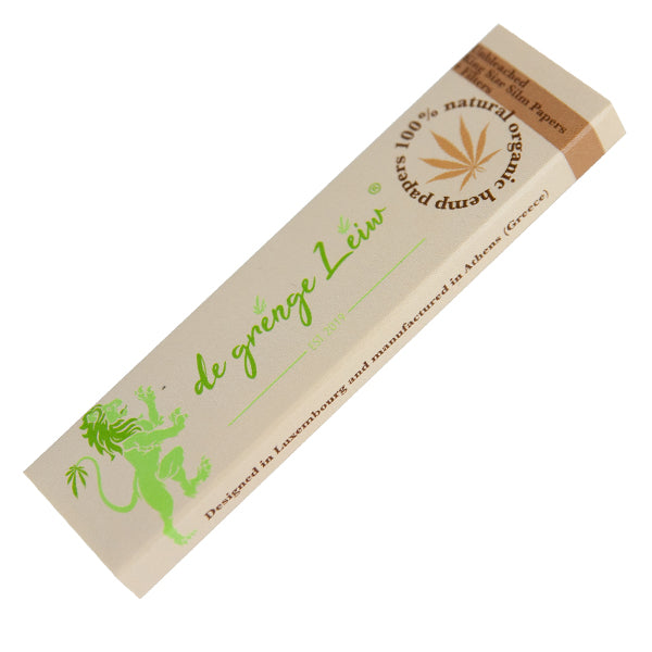 De Grenge Leiw organic hemp rolling papers