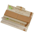 Single De Grénge Léiw hemp rolling papers and filters pack from the display box