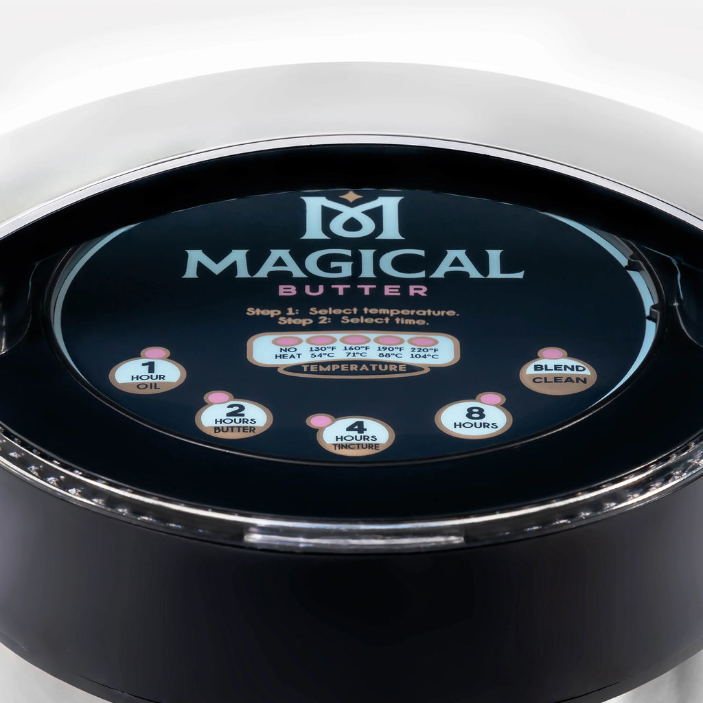 MagicalButter MB2e with lid removed showing the blending head