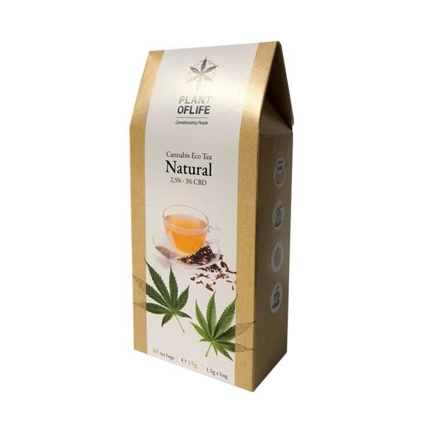 Plant of Life CBD Tea box, Berries hemp infusion