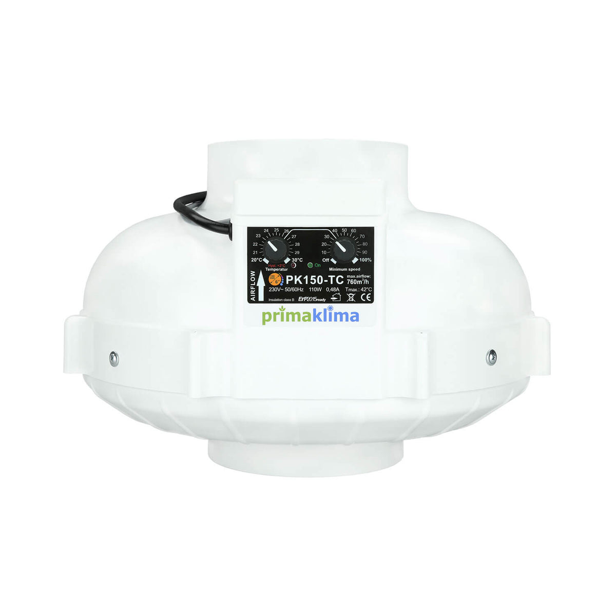 Prima Klima PK150-tc 760m³/ h Temp. Controlled