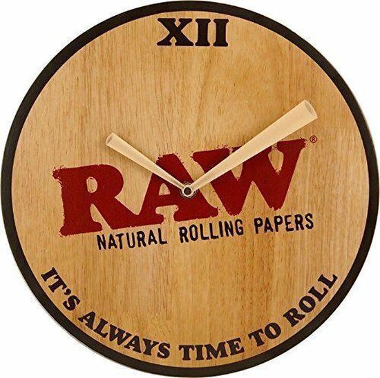 RAW Wooden Wall Clock