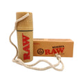 RAW Reserva airtight stash jar closed, pocket-sized plant-based container