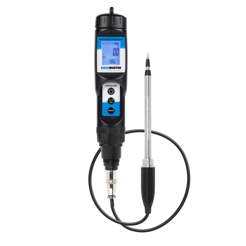 Medidor de EC/Temp para Substrato Aqua Master Tools E300 Pro2