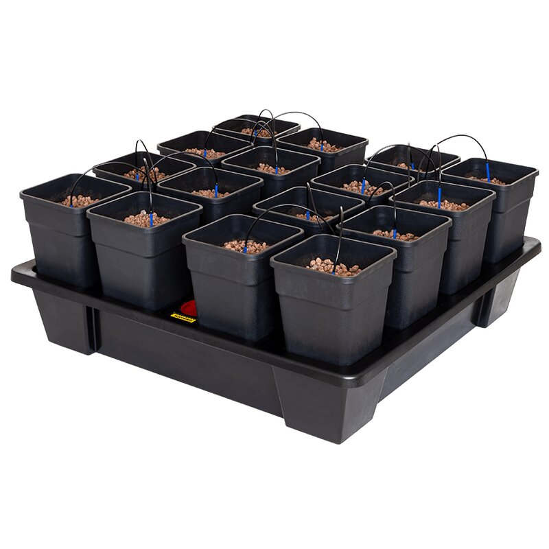 Atami Wilma System XXL 16 Pflanzen 11L Töpfe Komplett