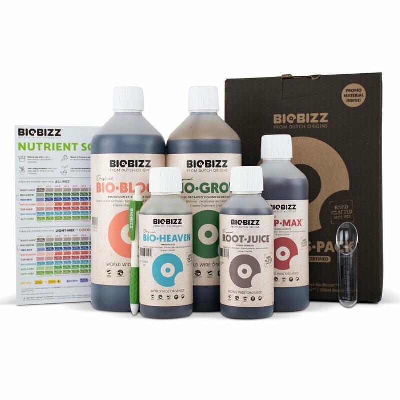 Biobizz Starterpack organic growing kit