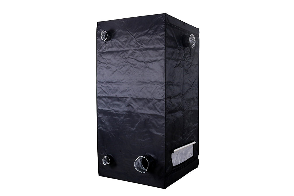 Front main doors of the BudBox PRO L200 100x100x200 grow tent