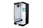 BudBox PRO L200 100x100x200 grow tent closed, front view