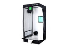 BudBox PRO INTERMEDIATE 75x75x160 grow tent closed, front view
