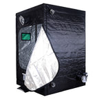 Front main doors of the BudBox PRO XL Plus 150x150x200 grow tent