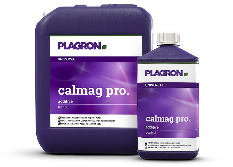 Plagron CalMag Pro calcium and magnesium booster bottle, front label view
