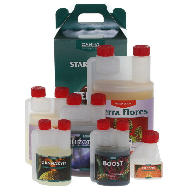 CANNA Terra Starter Kit complete soil nutrient set