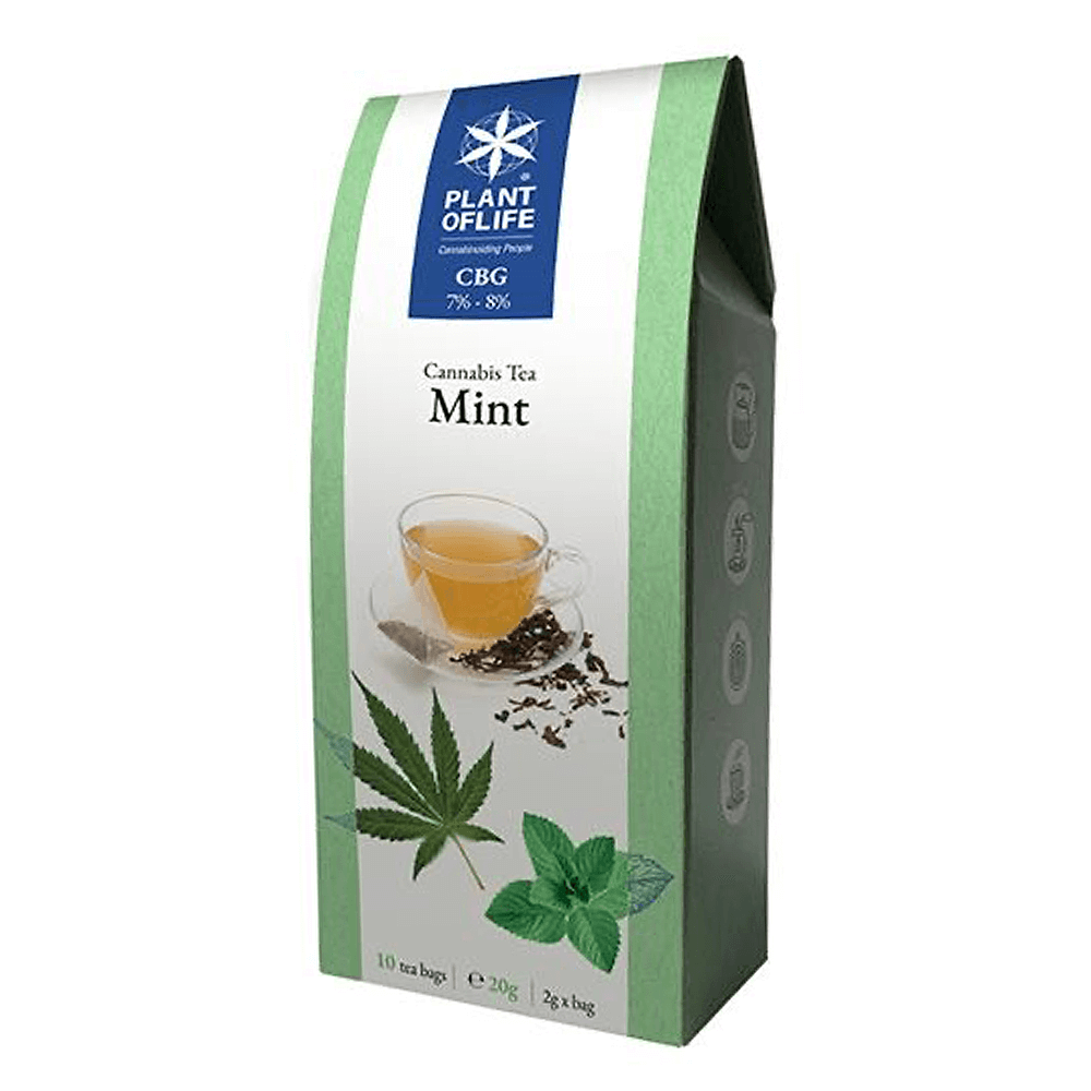 Plant of Life CBD Tea box, Natural hemp infusion
