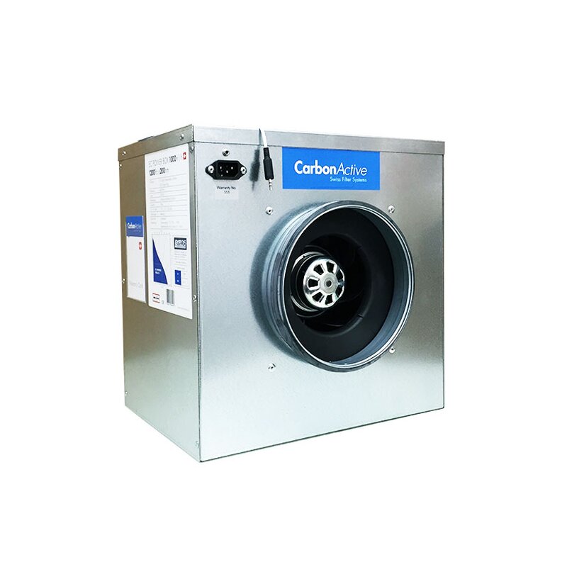 CarbonActive EC EBM Silent Box 1000m³/h 200mm