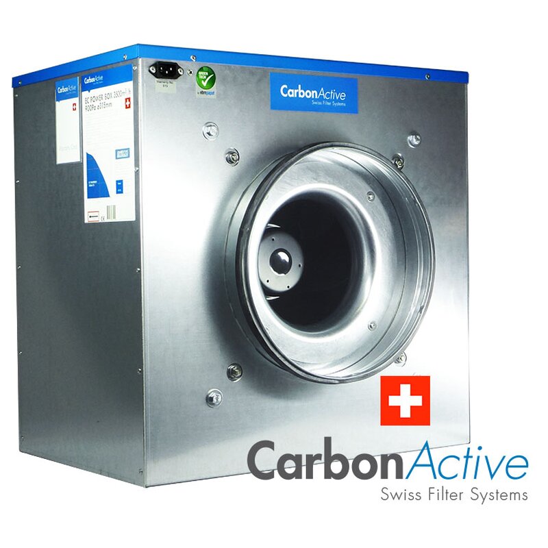 CarbonActive EC EBM Silent Box 5000m³/h 400mm