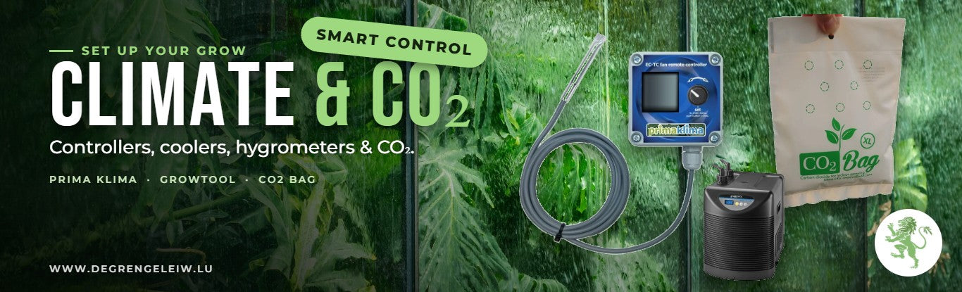 Grow Shop — Climat & CO₂