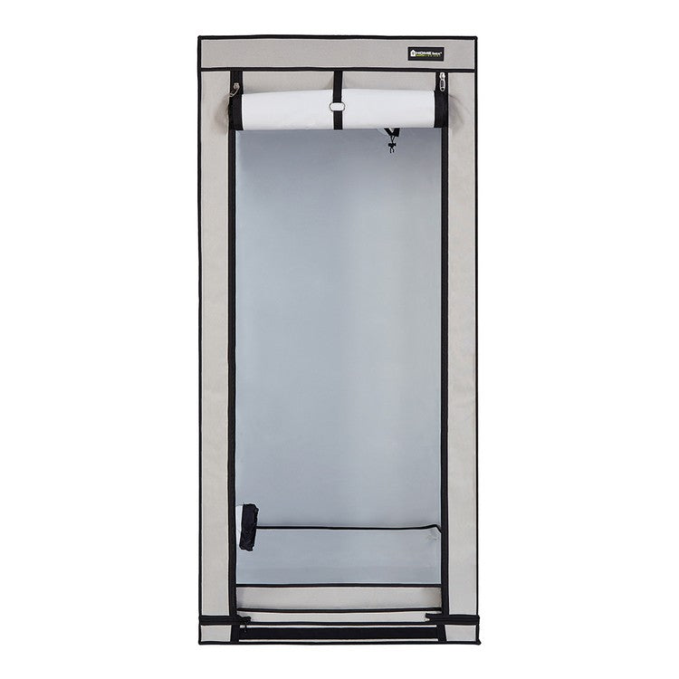Homebox Ambient Q80+ grow tent side OmniFlow airvent with MicroMesh screen