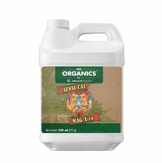 OG Organics Sensi Cal-Mag Xtra organic calcium and magnesium supplement bottle