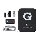 G Pen Connect kit with magnetic tank cap, USB-C charger and hemp travel case