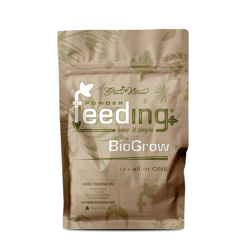 Green House Feeding BioGrow powdered biofertilizer