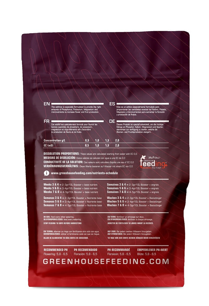 Green House Feeding Booster PK+ powder additive