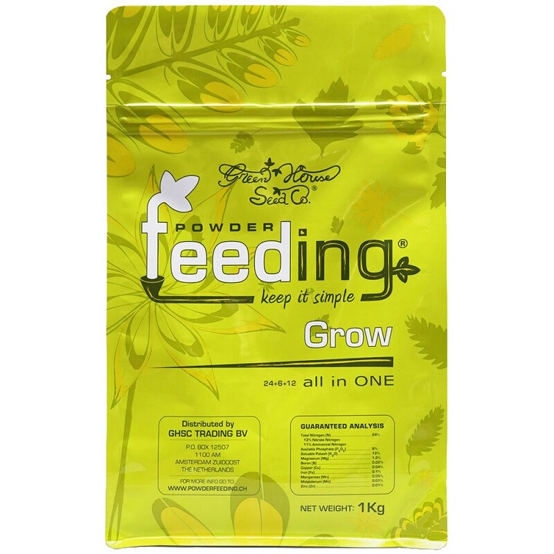 Green House Feeding Grow powder fertilizer packaging