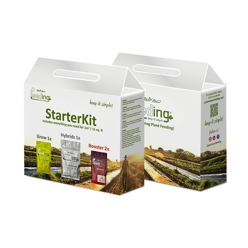 Green House Feeding Mineral StarterKit powder fertilizer set