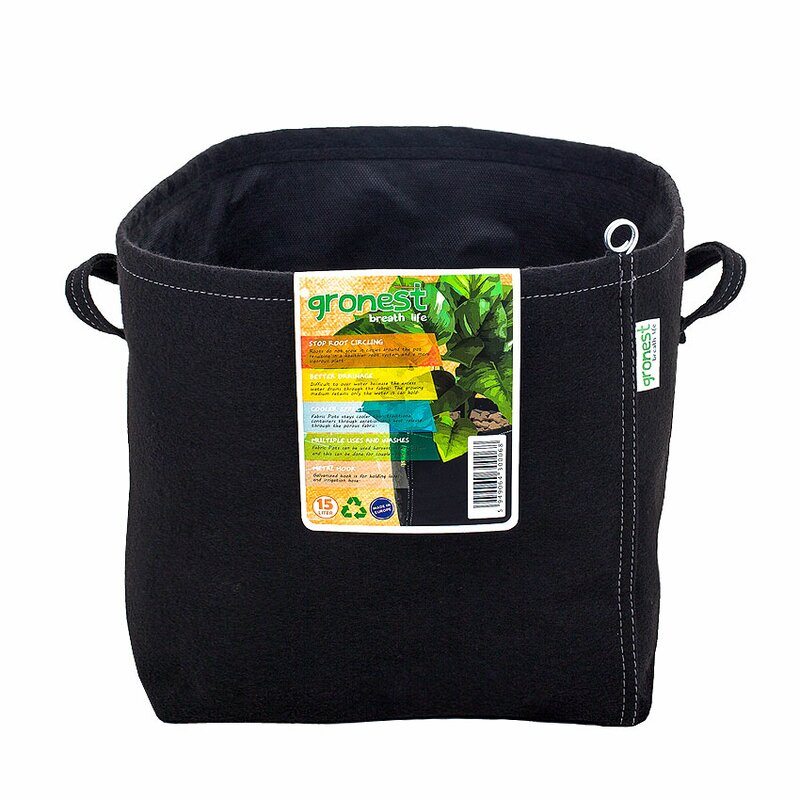 Gronest fabric pots and P9 pots, Ambient 100 Comfort grow set