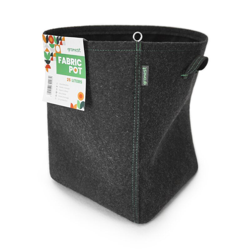 Gronest Pot en Tissu 25L 27 x 27 x 35 cm