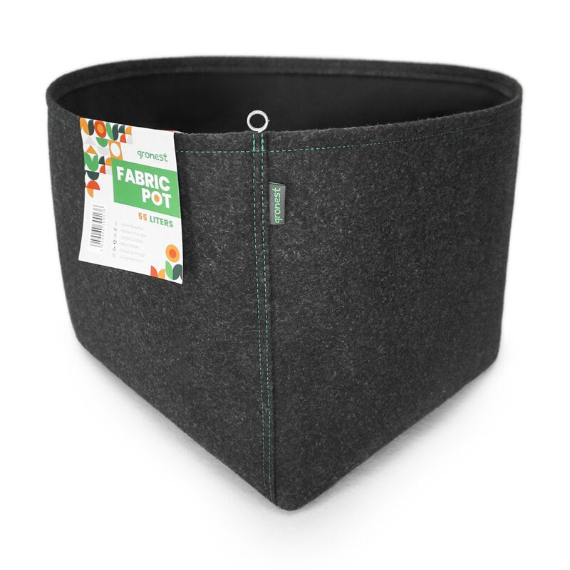 Gronest Pot en Tissu 55L 40 x 40 x 35 cm