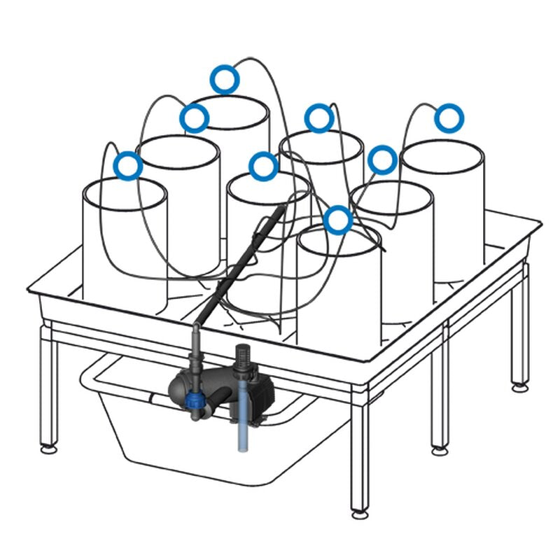 growTOOL Automatisches Bewässerungs-Erweiterungsset 0.8 (ohne Tank)