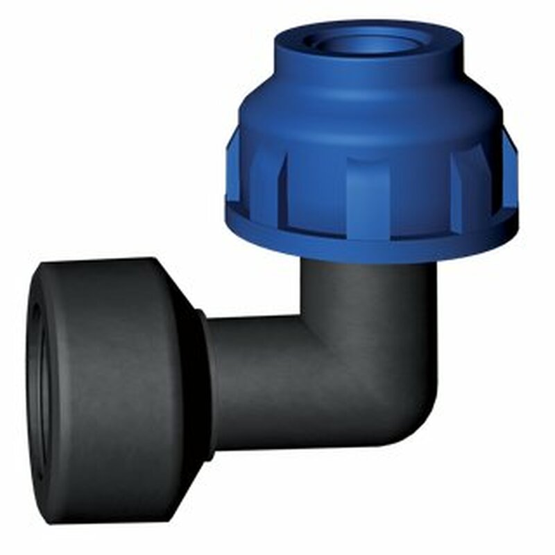 Cotovelo com Rosca Fêmea GrowTOOL 16mm para 3/4"