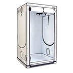 Homebox Ambient Q120+ grow tent with the front door open