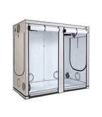 Homebox Ambient R240+ grow tent front view fully closed