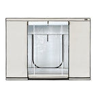 Homebox Ambient R300+ grow tent side access panel unzipped