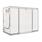 Homebox Ambient R300+ grow tent open showing PAR+ reflective interior
