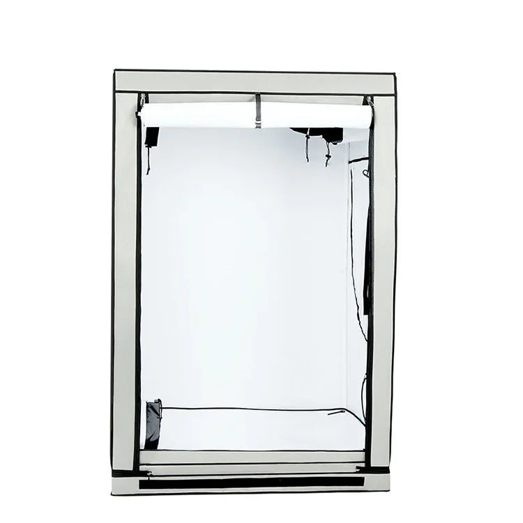 Homebox Ambient R120 grow tent with the front door open