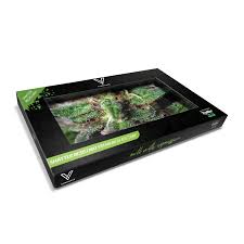 Syndicate Premium Glass Rolling Tray small, packaging and product presentation view