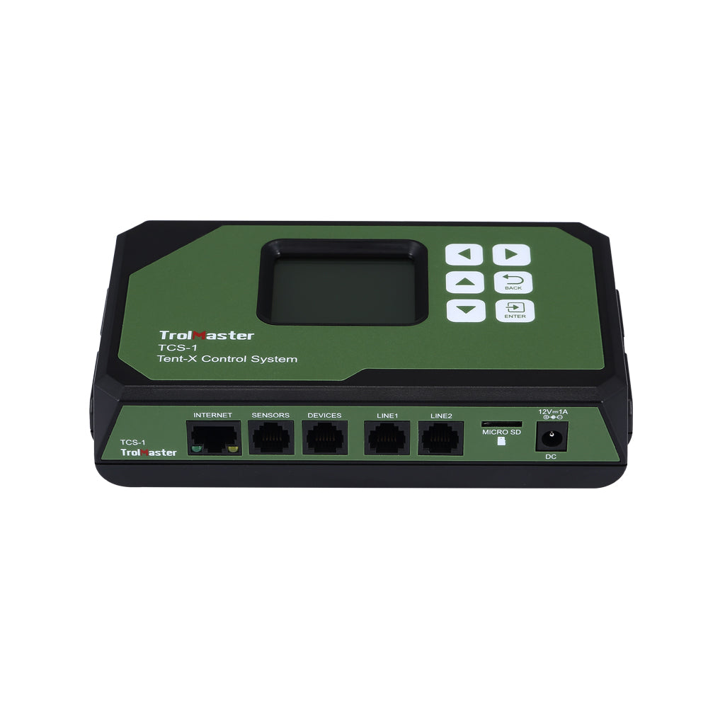 TrolMaster Tent-X TCS-1 with 3-in-1 temperature, humidity and light sensor MBS-TH