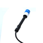 TrolMaster PCT-1 sensor probe detail showing the EC and temperature tip