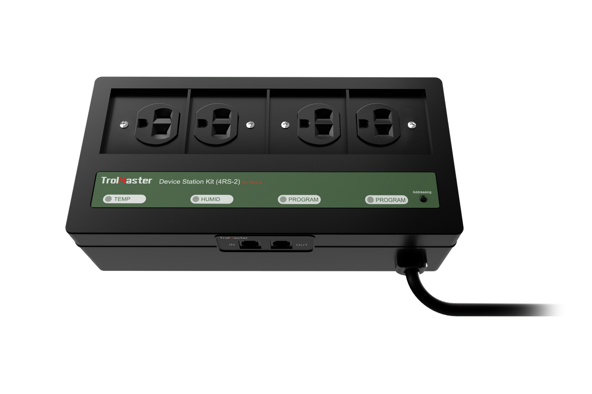 Device Station Kit 4RS-2 four-outlet module front view